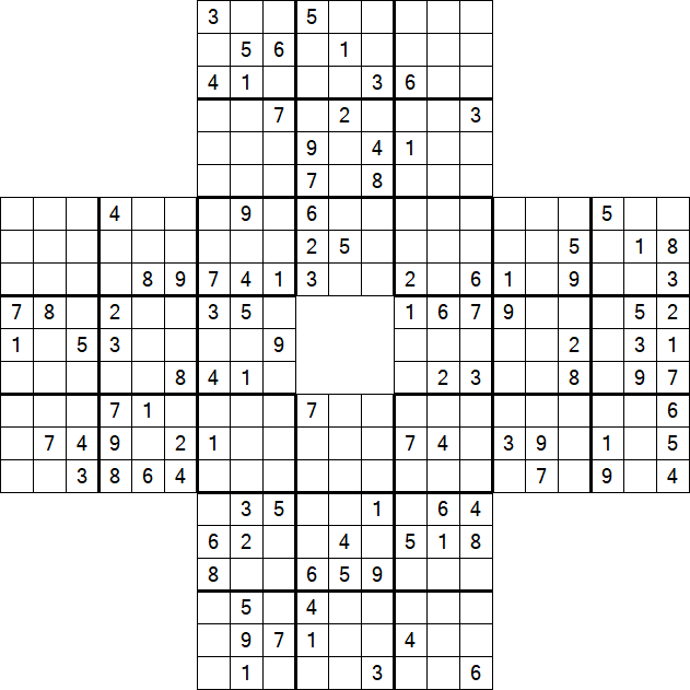 Sohei Sudoku - Difficile