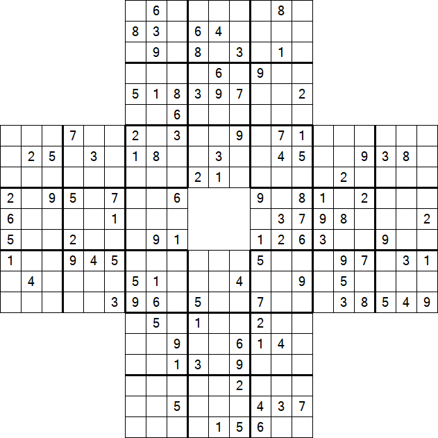 Sohei Sudoku - Difficile