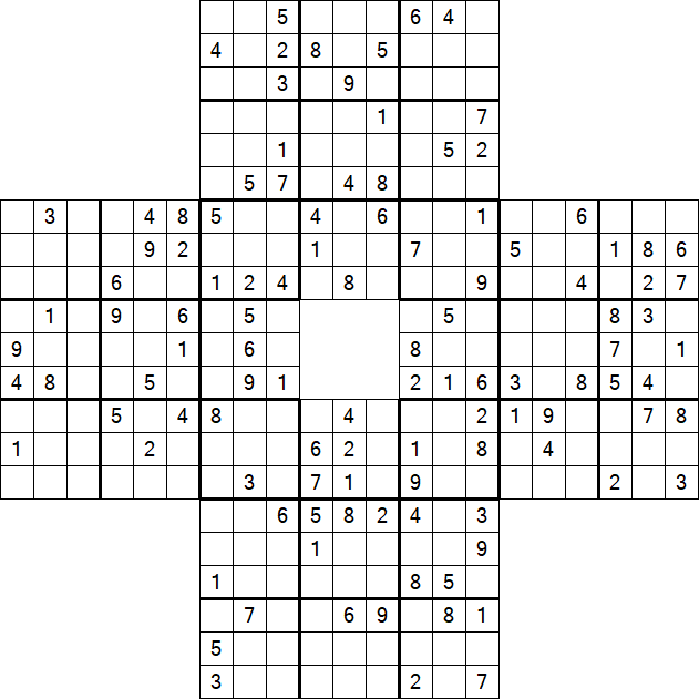 Sohei Sudoku - Difficile