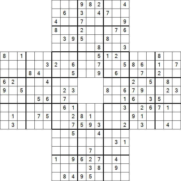 Sohei Sudoku - Difficile