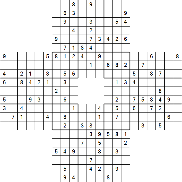 Sohei Sudoku - Difficile