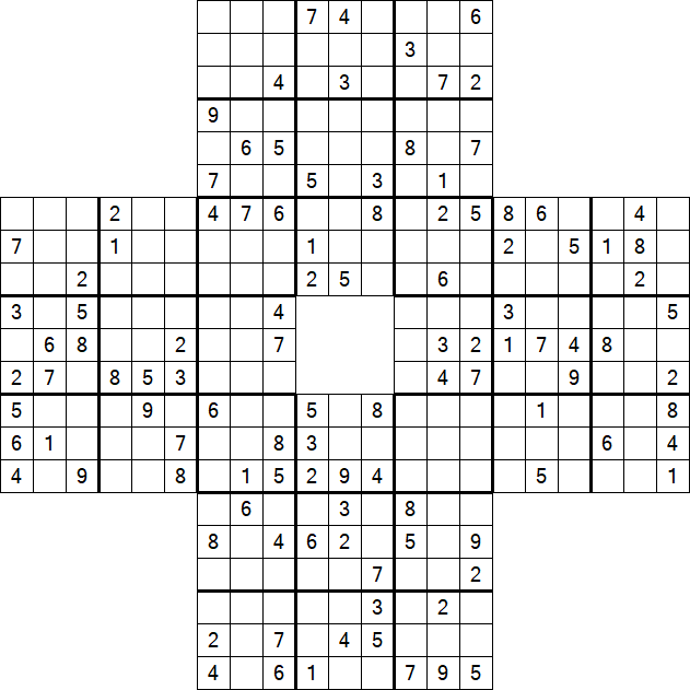 Sohei Sudoku - Difficile