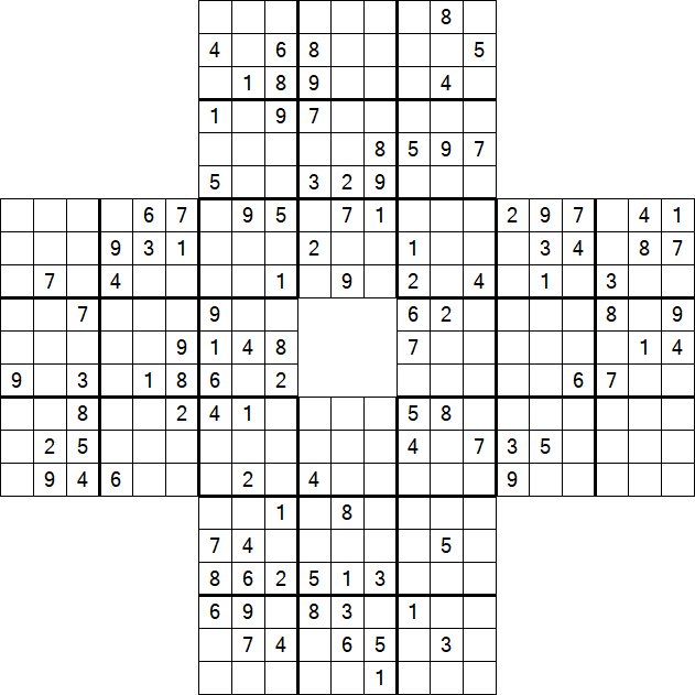 Sohei Sudoku - Difficile