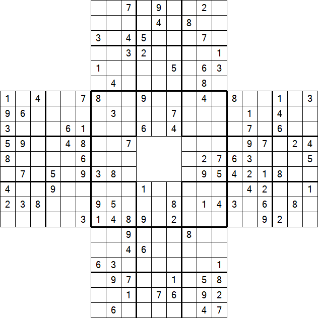 Sohei Sudoku - Difficile