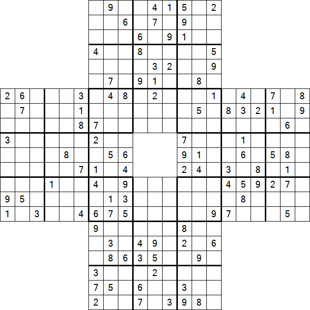 Sohei Sudoku - Difficile