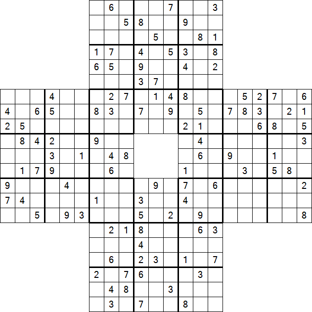 Sohei Sudoku - Difficile