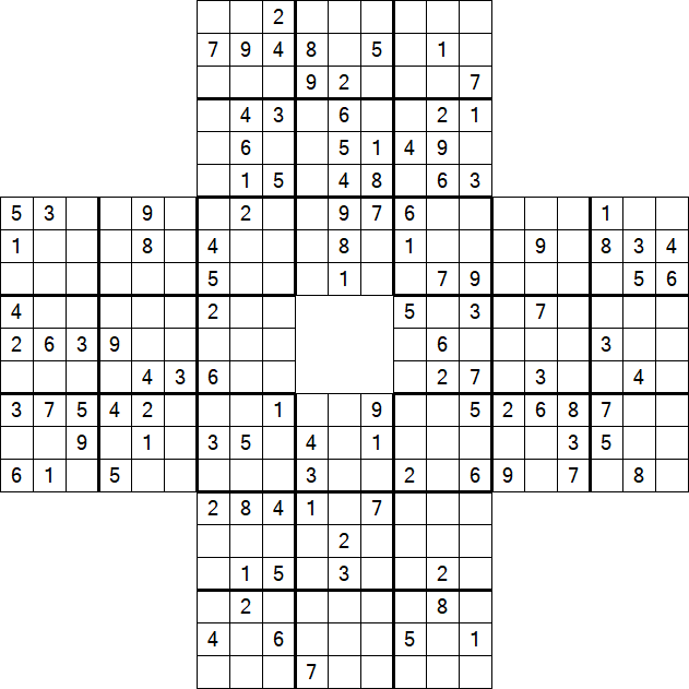 Sohei Sudoku - Difficile