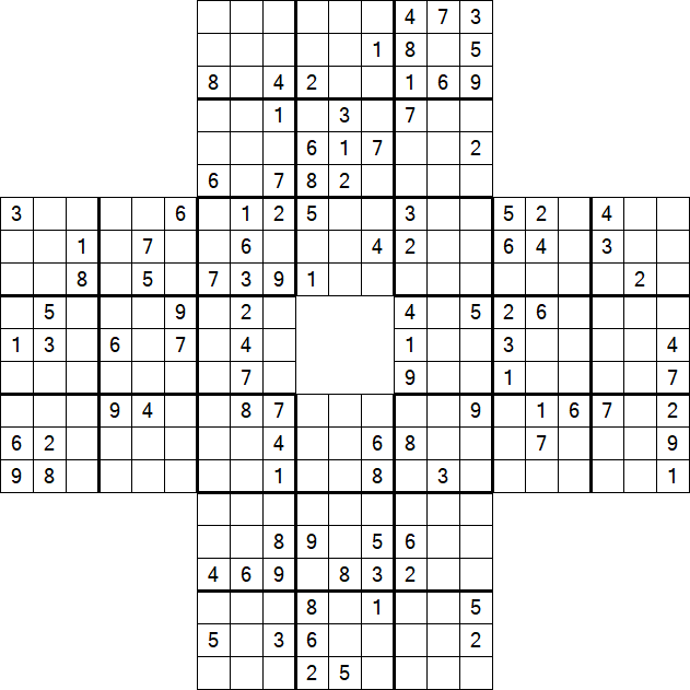 Sohei Sudoku - Difficile