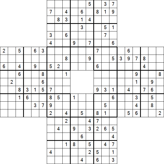 Sohei Sudoku - Difficile