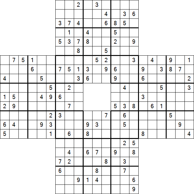 Sohei Sudoku - Difficile