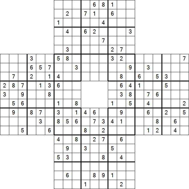 Sohei Sudoku - Difficile