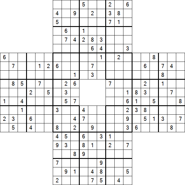 Sohei Sudoku - Difficile