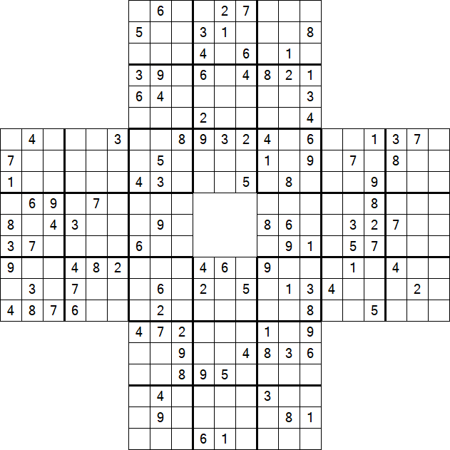 Sohei Sudoku - Difficile