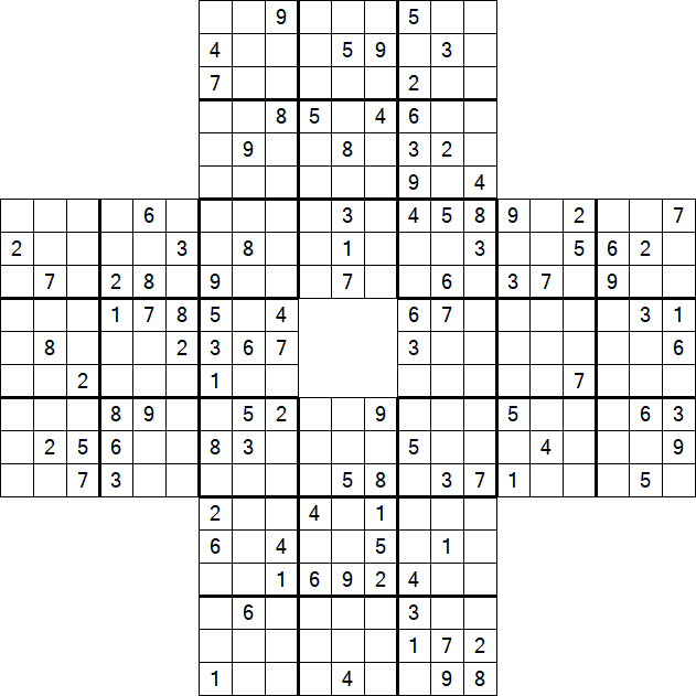 Sohei Sudoku - Difficile