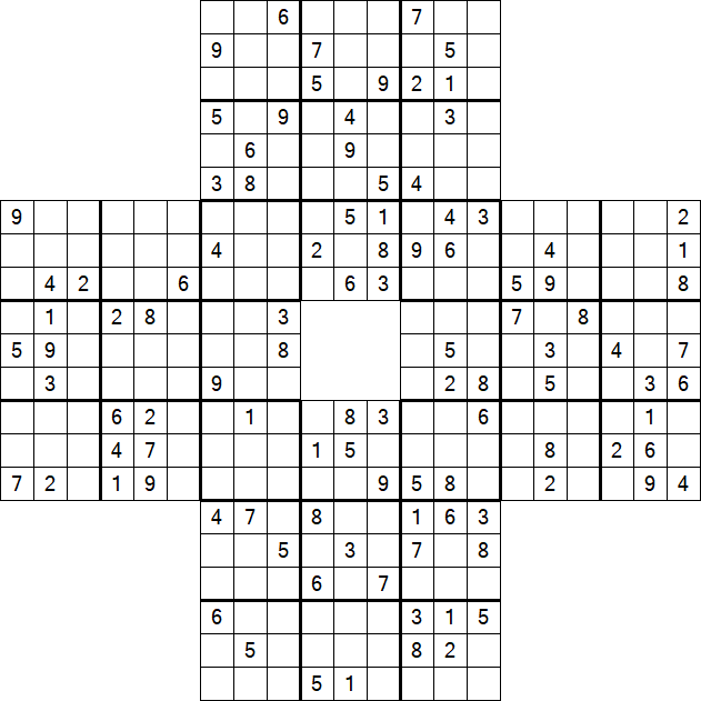 Sohei Sudoku - Difficile