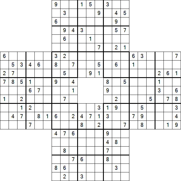 Sohei Sudoku - Difficile