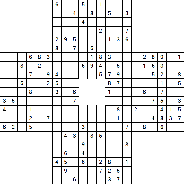 Sohei Sudoku - Difficile