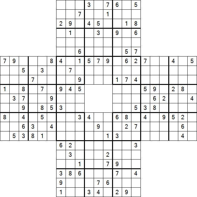 Sohei Sudoku - Difficile