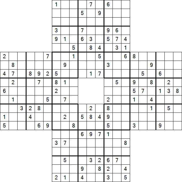 Sohei Sudoku - Difficile