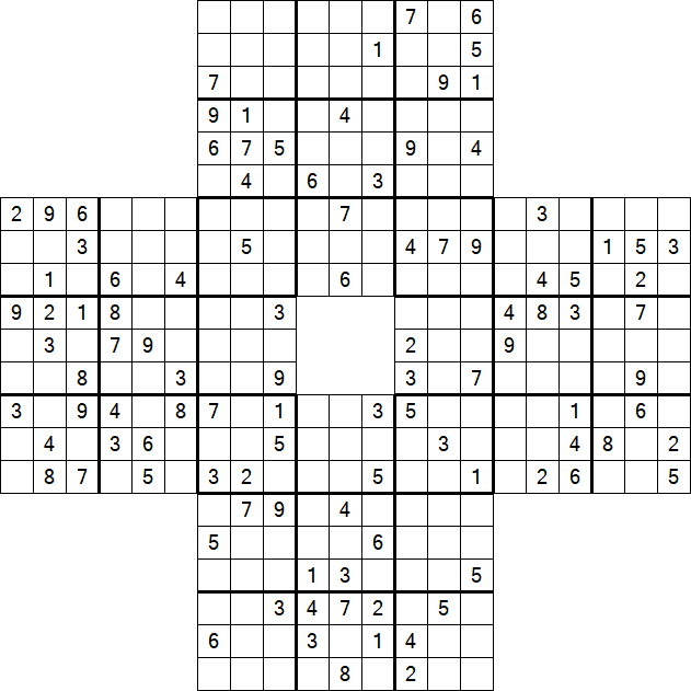 Sohei Sudoku - Difficile