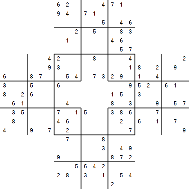 Sohei Sudoku - Difficile