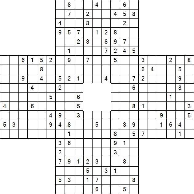 Sohei Sudoku - Difficile