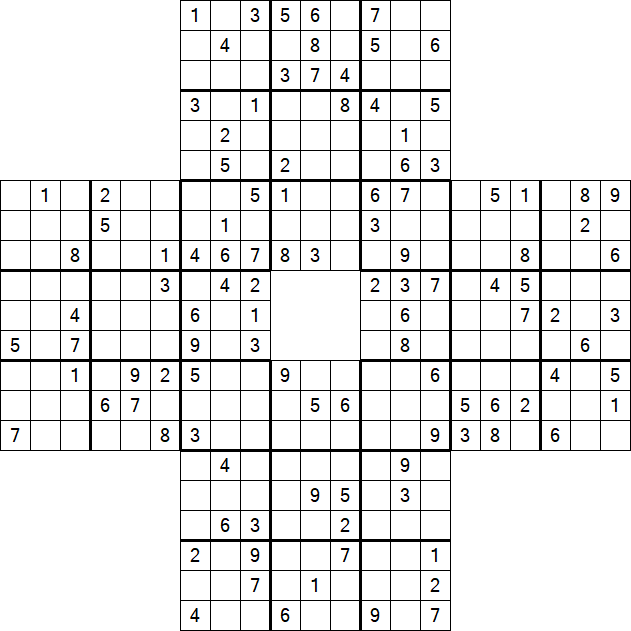 Sohei Sudoku - Difficile