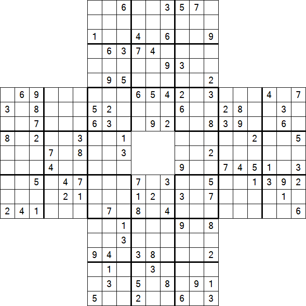 Sohei Sudoku - Difficile