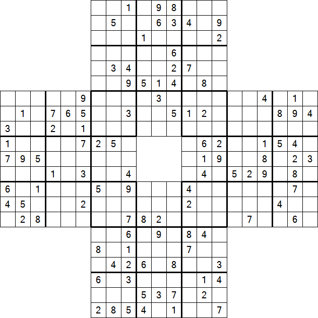 Sohei Sudoku - Difficile