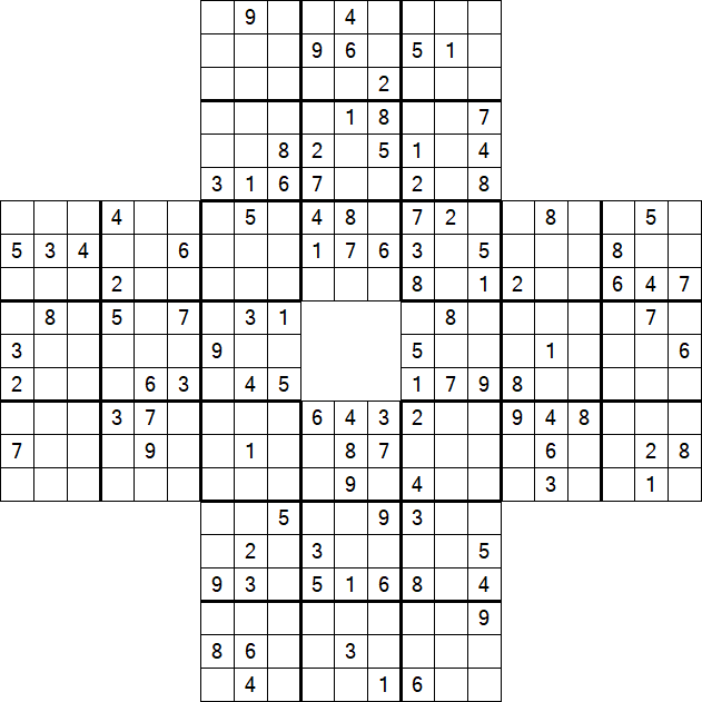 Sohei Sudoku - Difficile