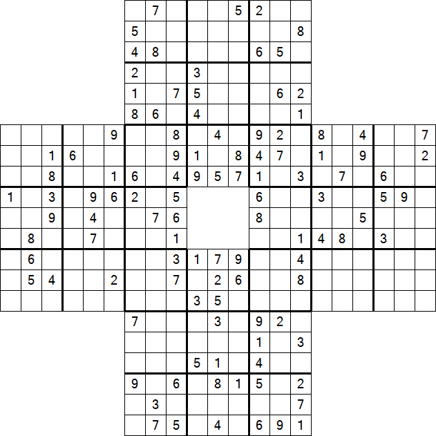 Sohei Sudoku - Difficile