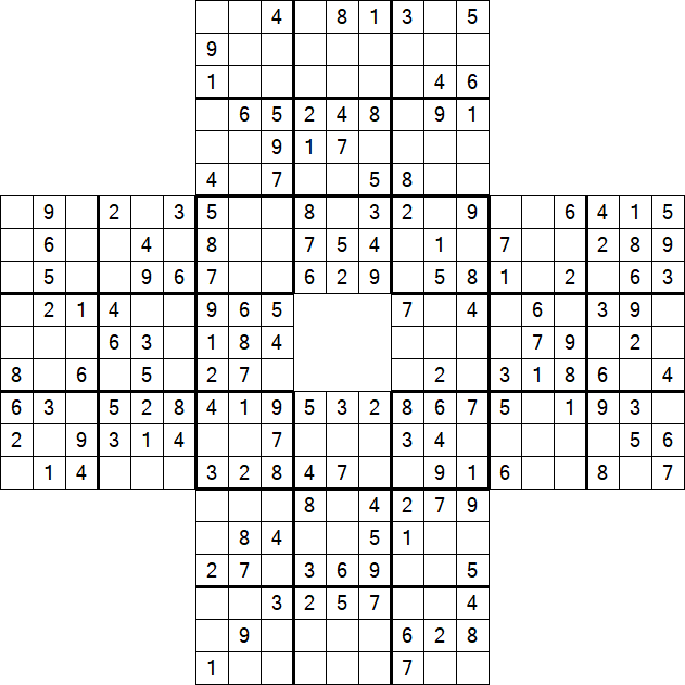 Sohei Sudoku - Moyen