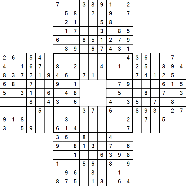 Sohei Sudoku - Medium