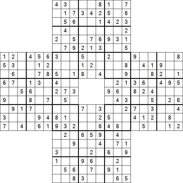 Sohei Sudoku - Medium