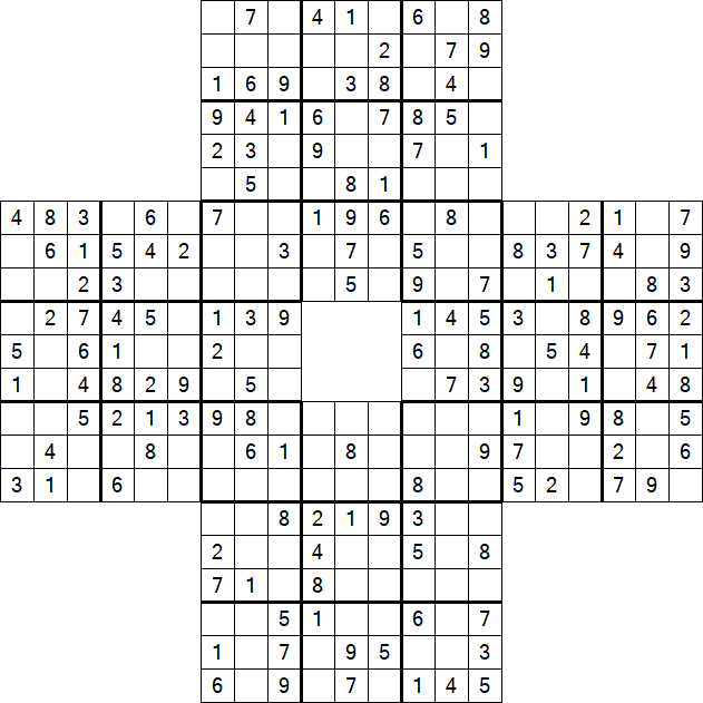 Sohei Sudoku - Moyen