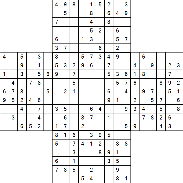 Sohei Sudoku - Medium