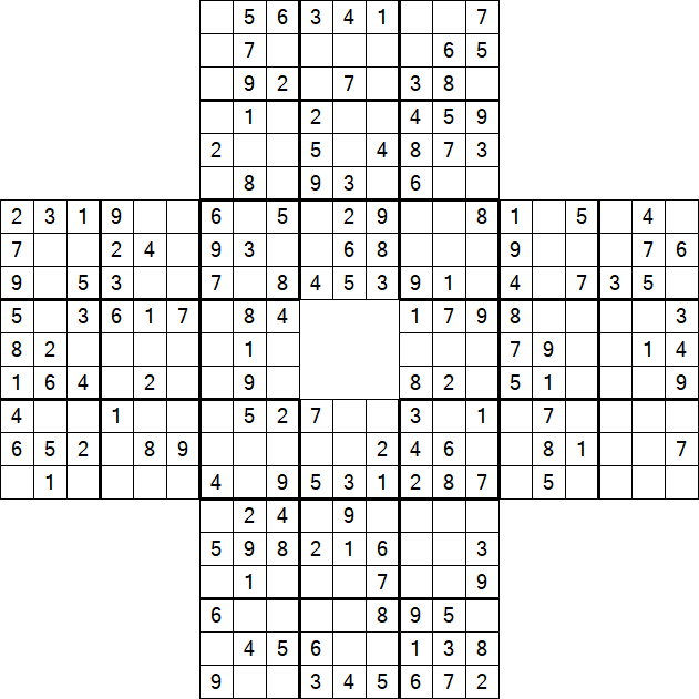 Sohei Sudoku - Medium