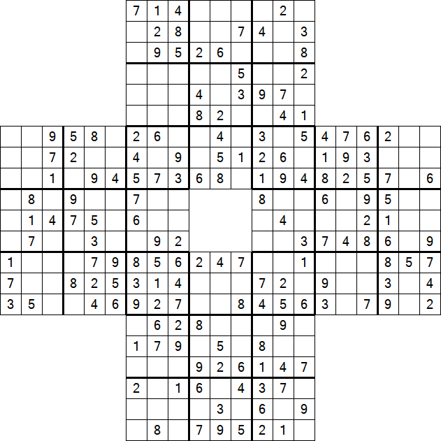 Sohei Sudoku - Medium