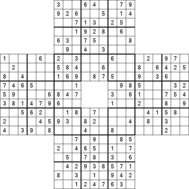 Sohei Sudoku - Medium