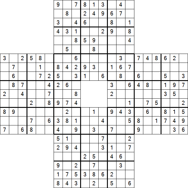 Sohei Sudoku - Medium