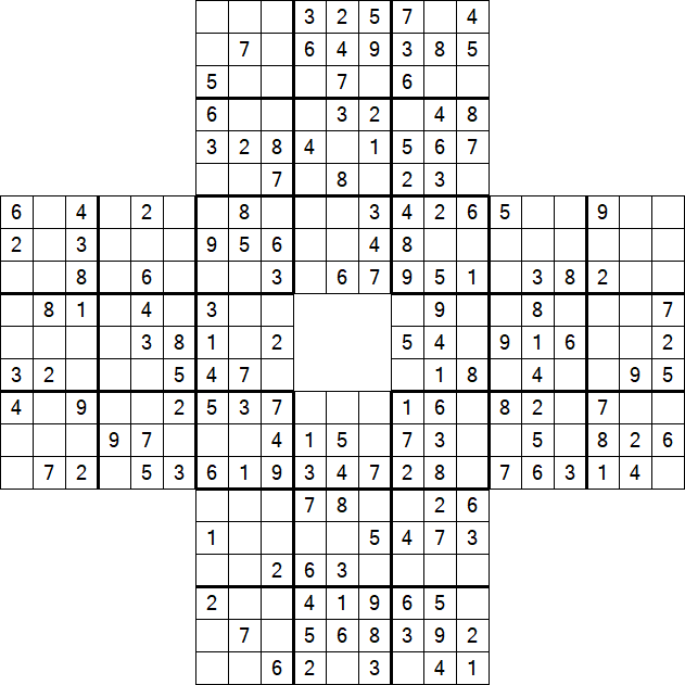 Sohei Sudoku - Medium