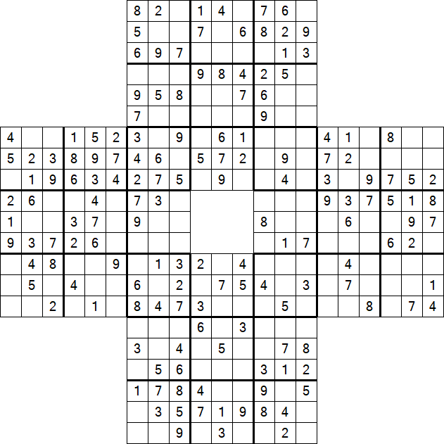 Sohei Sudoku - Medium