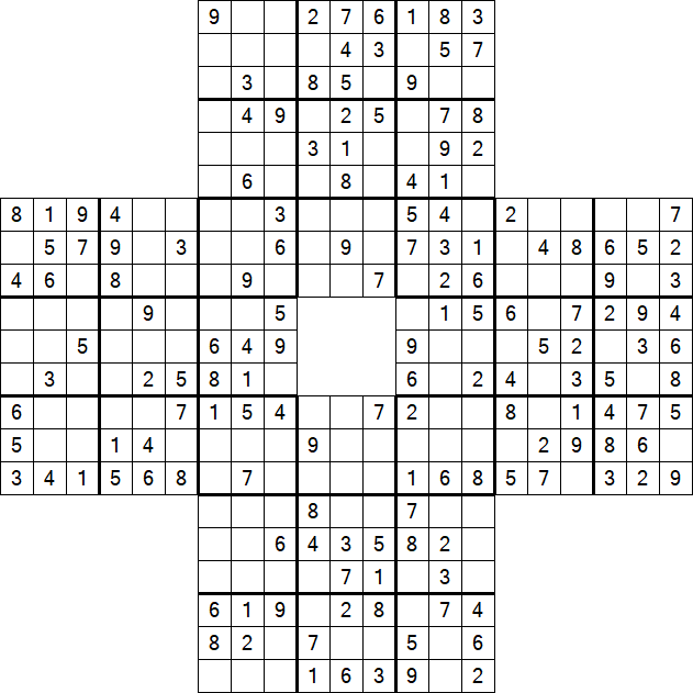 Sohei Sudoku - Medium