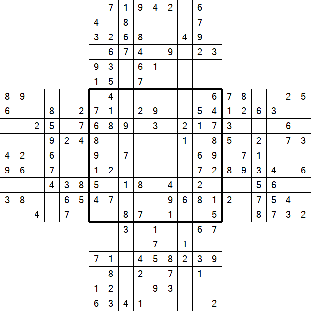 Sohei Sudoku - Medium