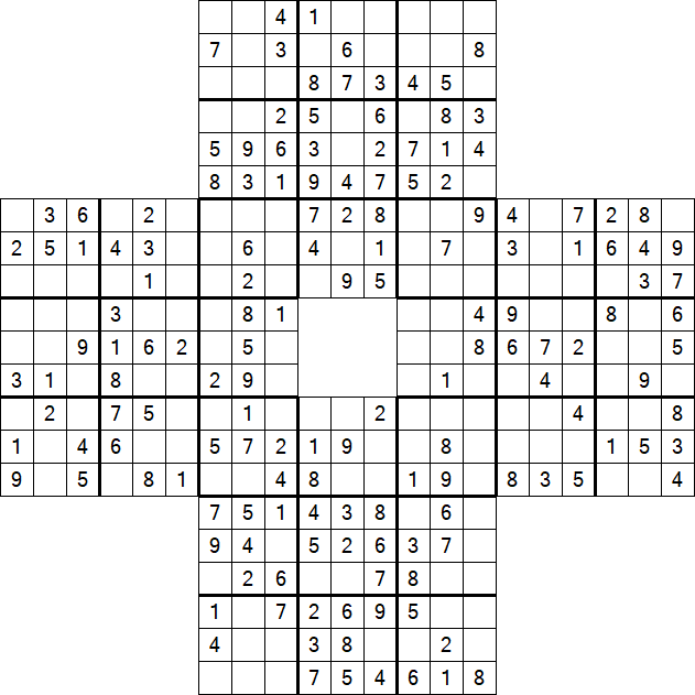 Sohei Sudoku - Medium