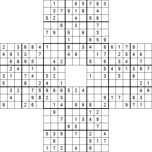 Sohei Sudoku - Moyen