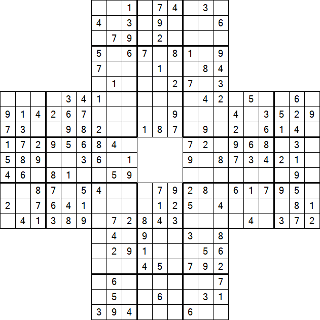 Sohei Sudoku - Medium