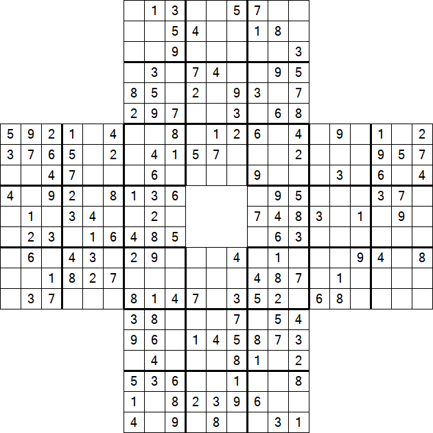 Sohei Sudoku - Moyen