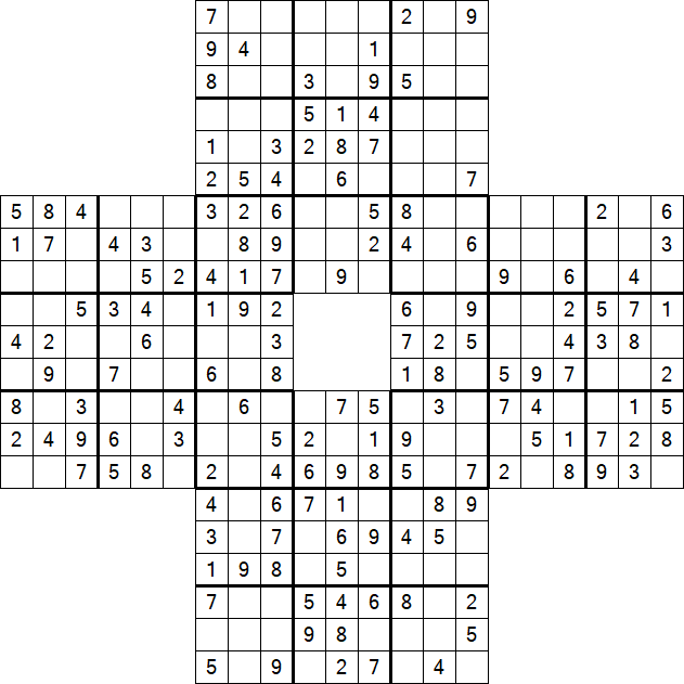 Sohei Sudoku - Medium