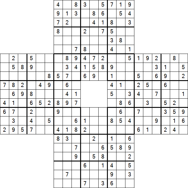 Sohei Sudoku - Medium